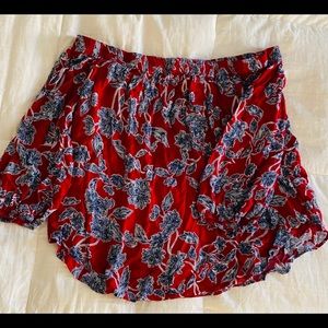 Flowing blouse | size X-large | Off the shoulder | Lifestyle Influencer